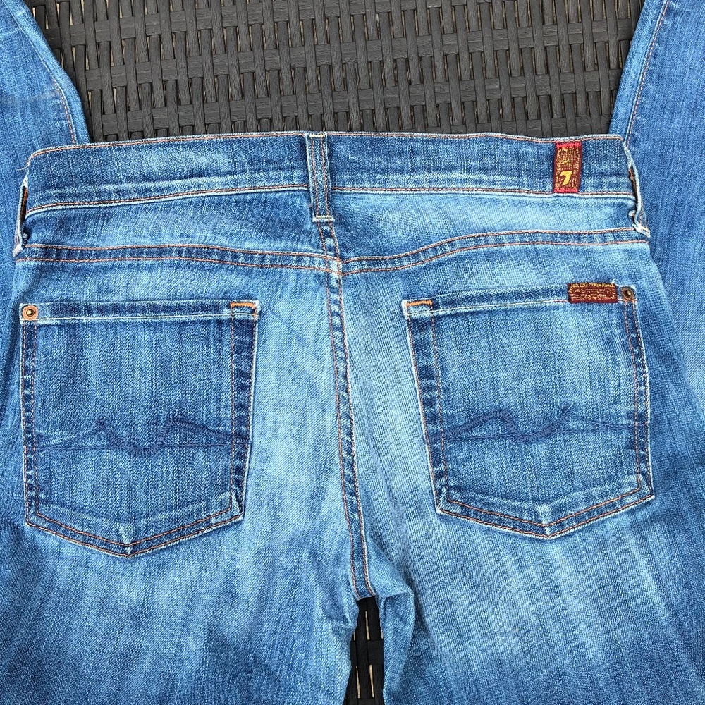 7 for all Mankind Roxanne Skinny Jeans size 27